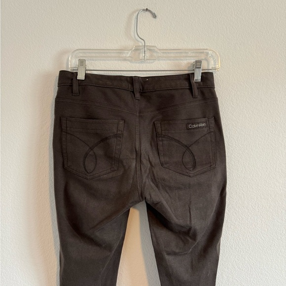 Calvin‎ Klein Women’s Brown Pants Size 4 - Picture 6 of 11